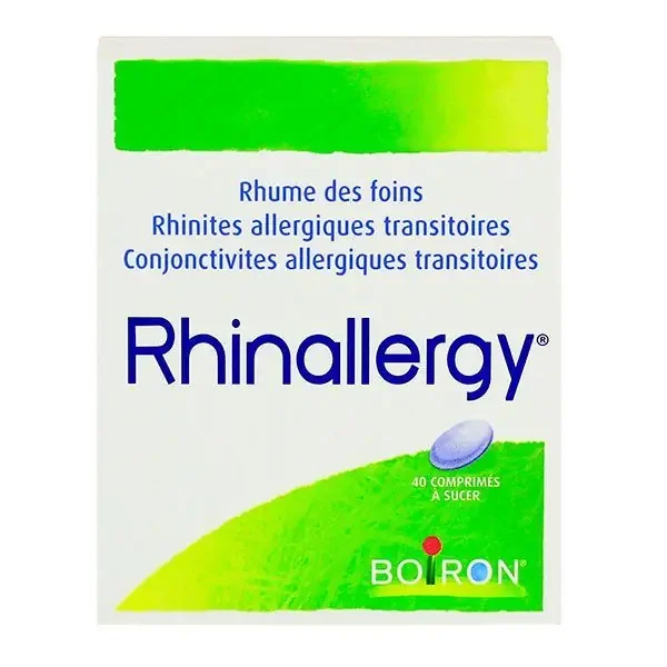 Rhinallergy – Rhume Rhinites Conjonctivites – 40 comprimés à sucer