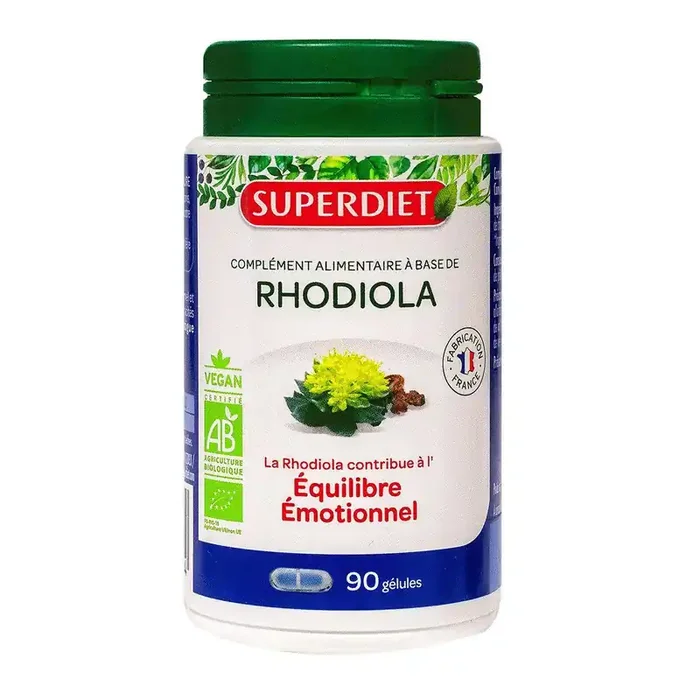 Rhodiola équilibre émotionnel bio 90 gélules