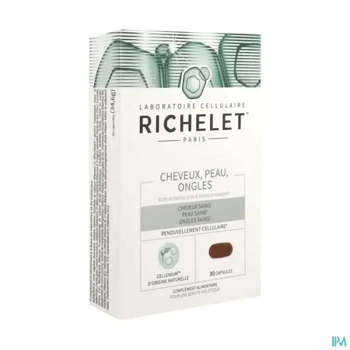 Richelet cheveux peau ongles comprimé 30