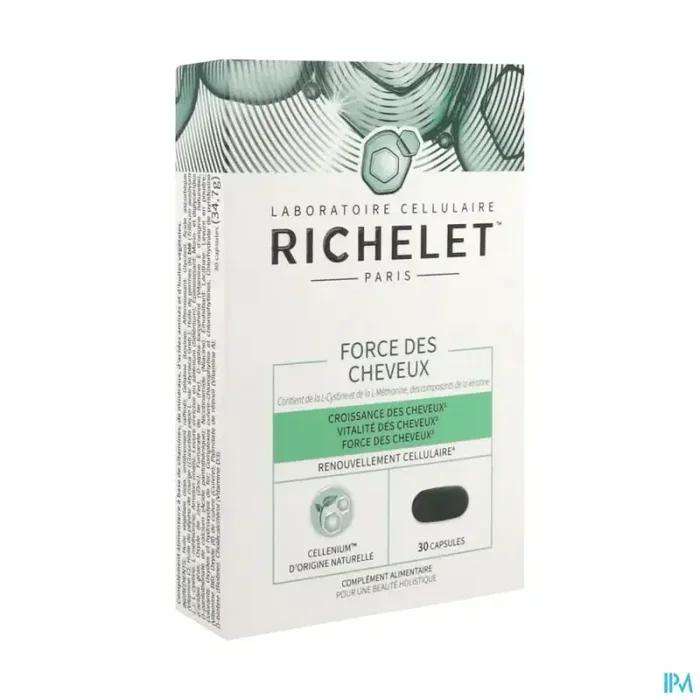 Richelet force des cheveux capsule 30