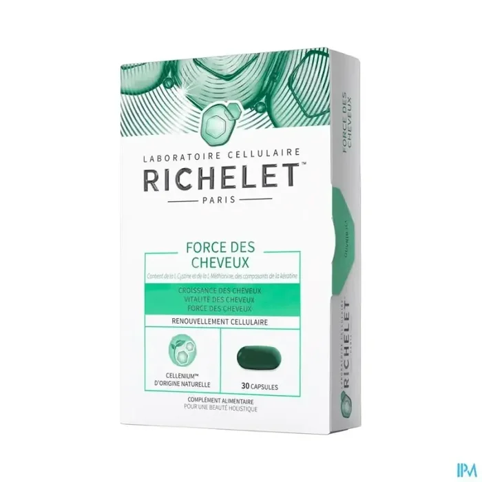 Richelet force des cheveux capsule 60