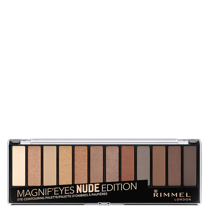 Rimmel Palette de 12 ombres à paupières – Nude Edition 14 g