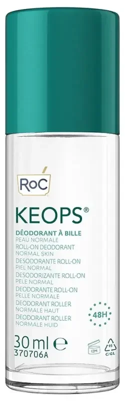 RoC Keops Déodorant Roll-On 48H 30 ml