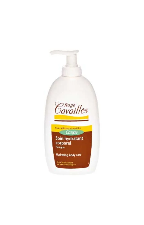 Rogé Cavaillès – Lait hydratant corporel – Protéine de soie – Peaux normales à sèches – 300 ml