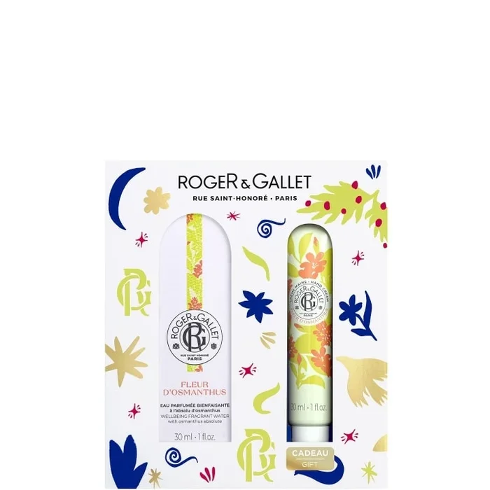 Roger&Gallet Fleur d'Osmanthus Coffret Eau Parfumée Bienfaisante – Crème Mains