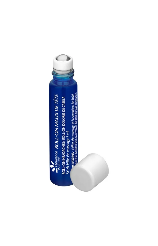 Roll-on maux de tête – Menthe poivrée & lavande – 5 ml