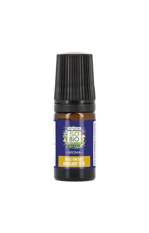 Roll-on SOS maux de tête bio – 5 ml