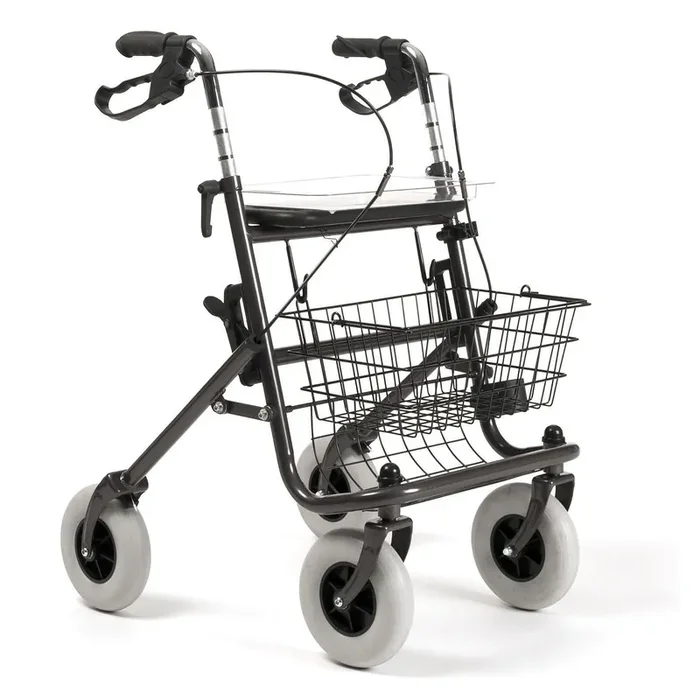 Rollator 4 roues gris 286B
