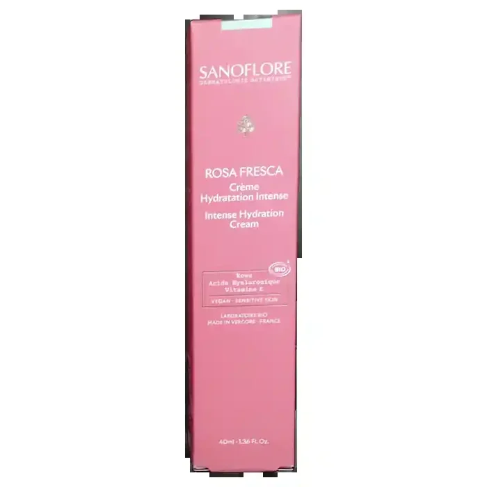 ROSA FRESCA CREME HYDRATATION INTENSE BIO 40ML SANOFLORE
