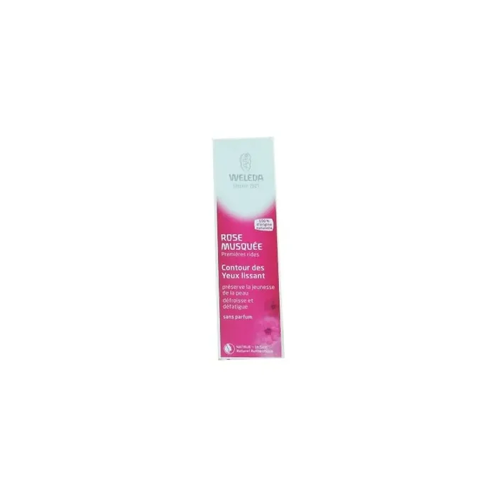 ROSE MUSQUÉE CONTOUR YEUX LISSANT ROSE 10ML WELEDA