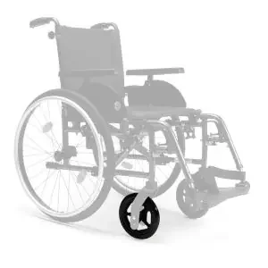 Roue avant pour fauteuil roulant D200 – 20 x 3 cm
