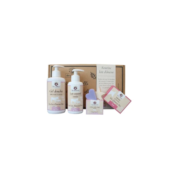 Routine lait d'ânesse