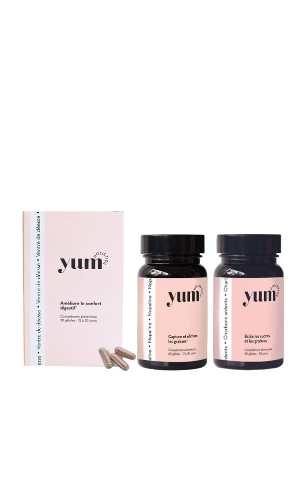 Routine minceur & brûle-graisses – Charbons ardents & nopaline – 3 x 1 mois