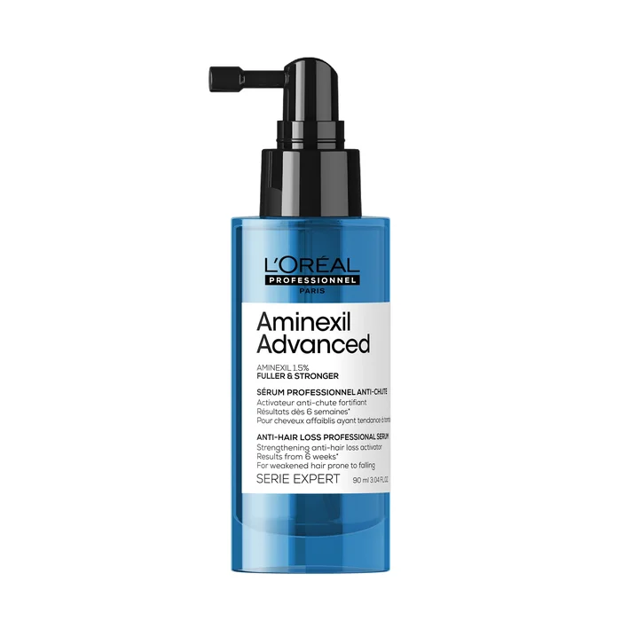 Série Expert Aminexil Advanced – Sérum professionnel anti-chute fortifiant cheveux affaiblis 90 ml