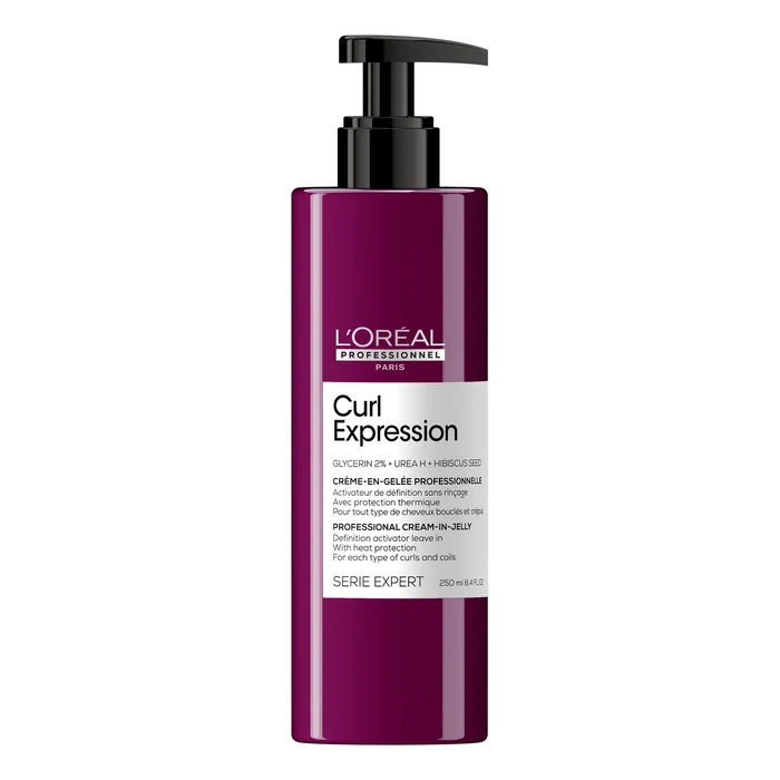 Série Expert Curl Expression – Crème en Gelée activatrice de definition – cheveux ondulés, frisés, bouclés et crépus 250ml