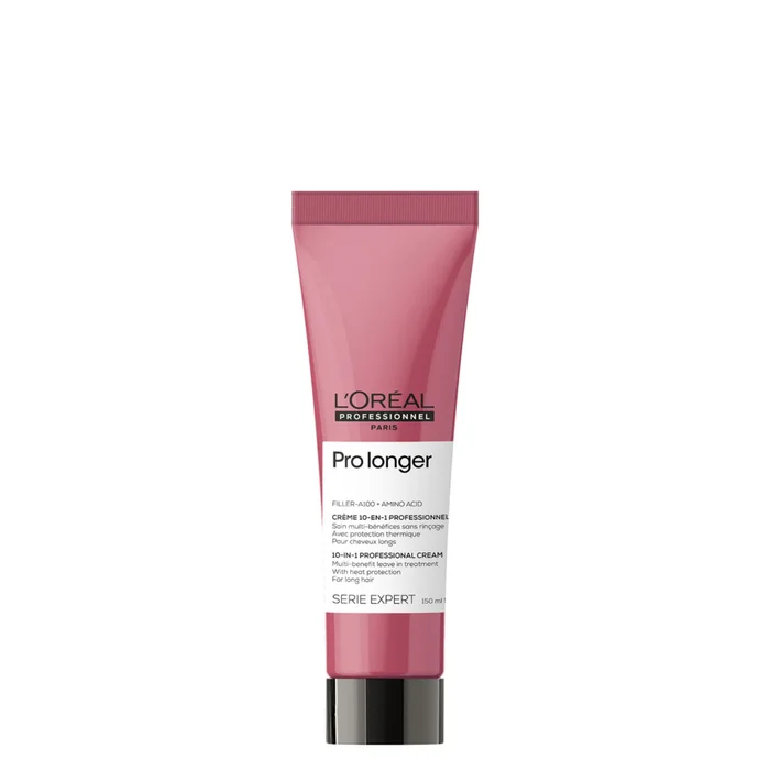 Série Expert Pro Longer – Crème 10en1 Rénovatrice Longueurs & Pointes sans rinçage avec protection thermique 150 ml