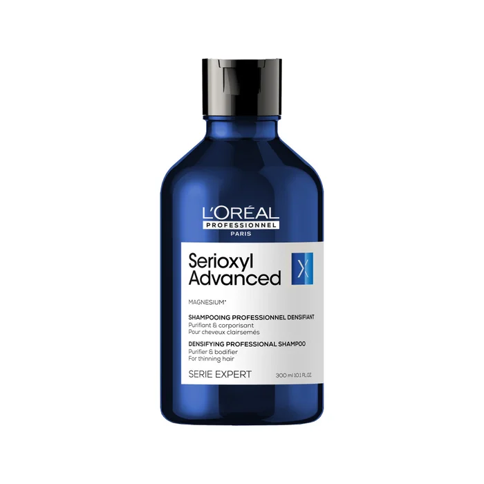 S&eacute;rie Expert Serioxyl Advanced – Shampooing Densifiant – Cheveux Clairsem&eacute;s 300 ml