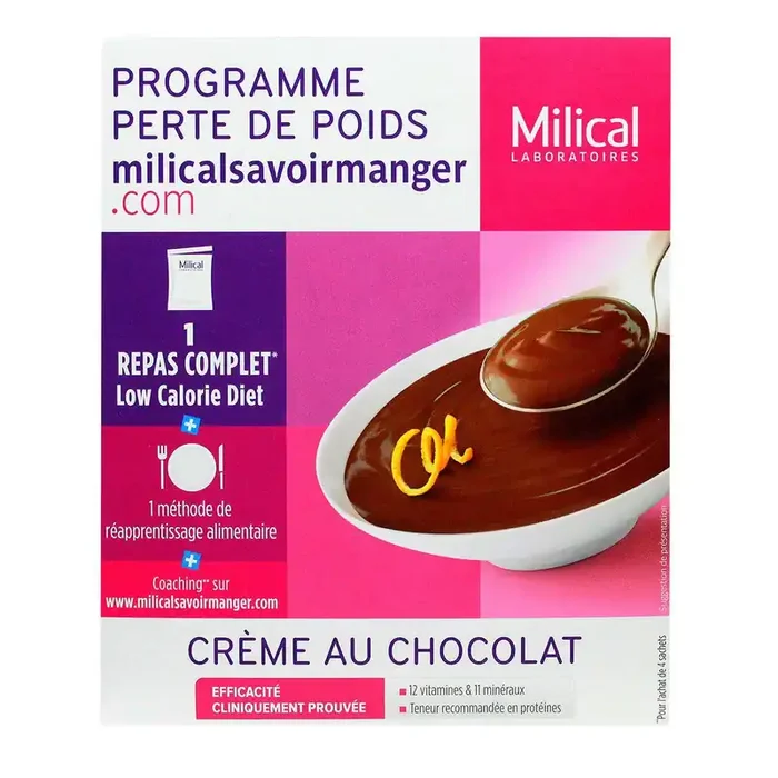 Sachet crème au chocolat