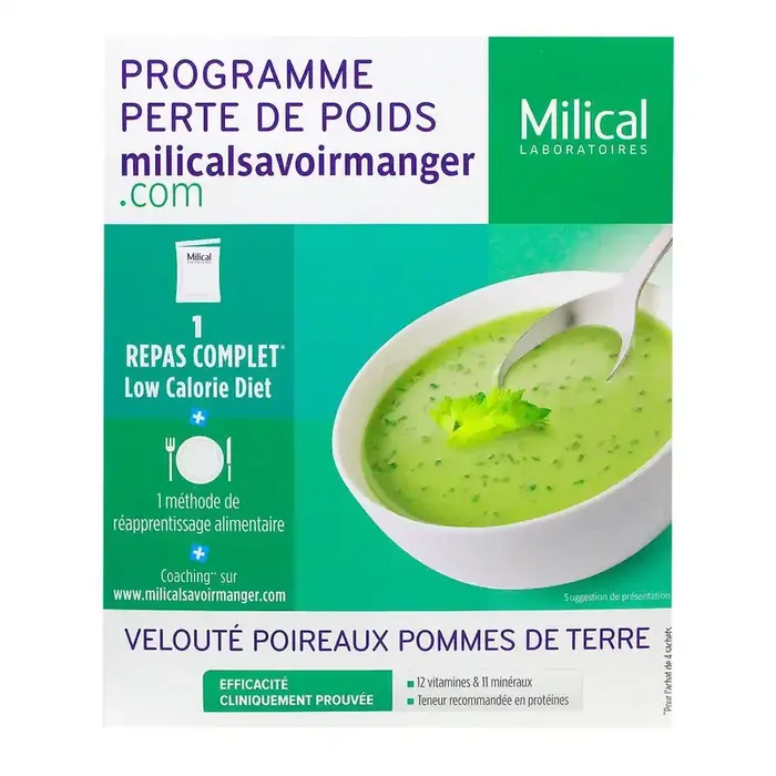 Sachet velouté poireaux pommes de terre