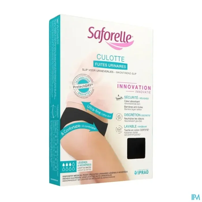 Saforelle culotte fuites urinaires t46