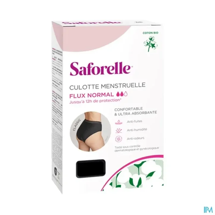 Saforelle culotte pour les regles classic flux normal t34/36