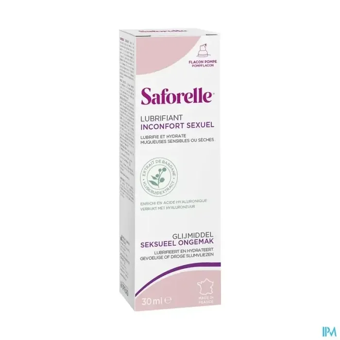 Saforelle lubrifiant intime flacon pompe 30ml