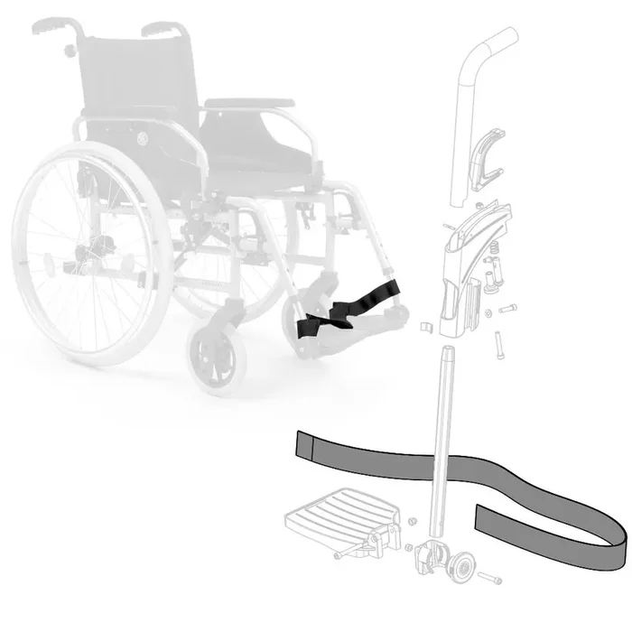 Sangle de Talon pour Palette Repose-Pied Fauteuil Roulant