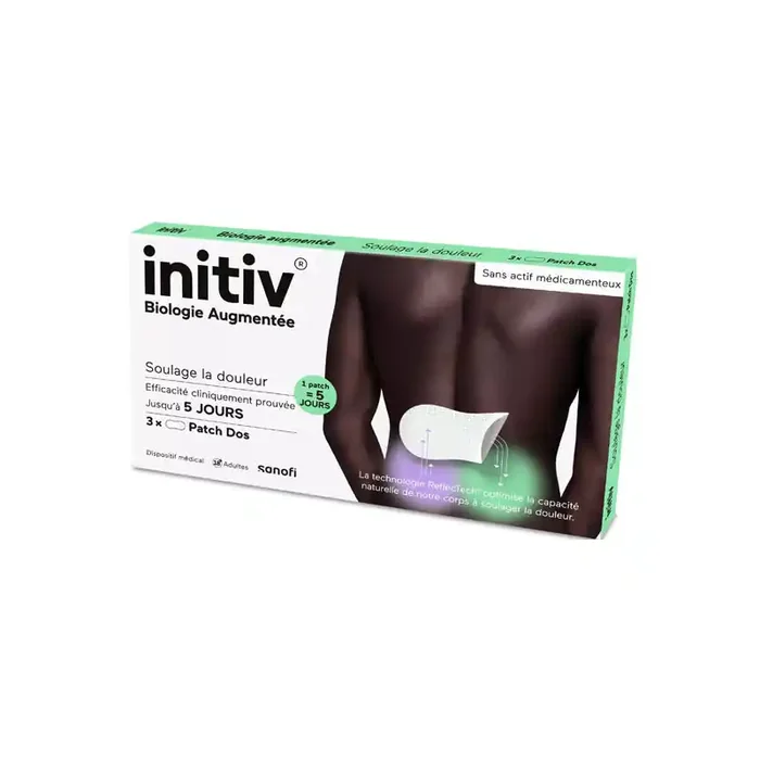 Sanofi Initiv 3 patchs dos