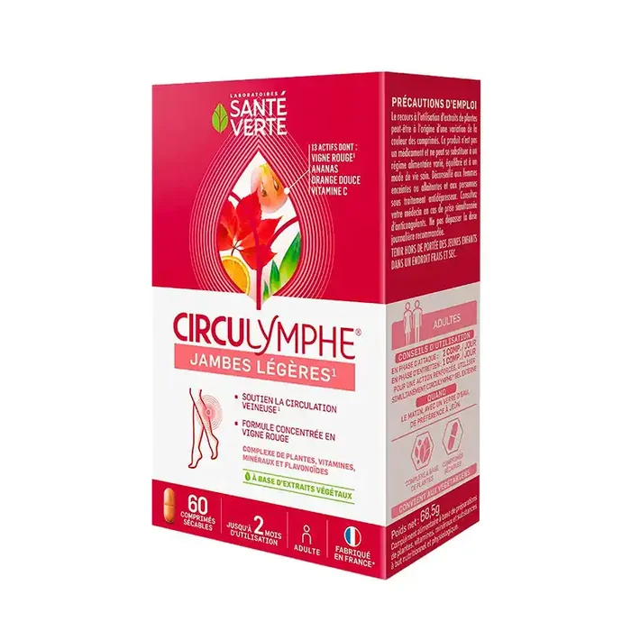 Sante Verte Circulymphe 60 comprimes