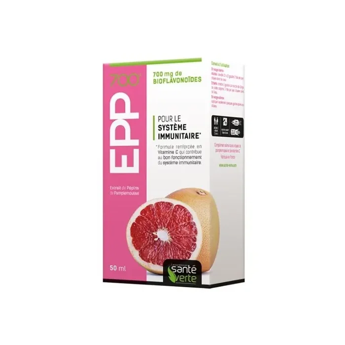 Sante Verte EPP 700 extraits de pepins de pamplemousse 50ml