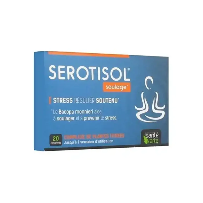 Sante Verte serotisol soulage 20 comprimes