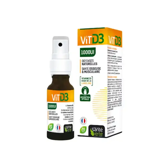 Sante verte vit D3 1000UI 20ml