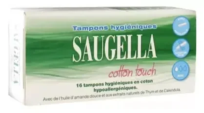 Saugella Cotton Touch Tampons Mini X16