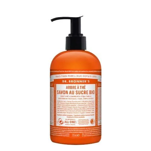 Savon au Sucre Bio – Arbre à Thé 355 ml