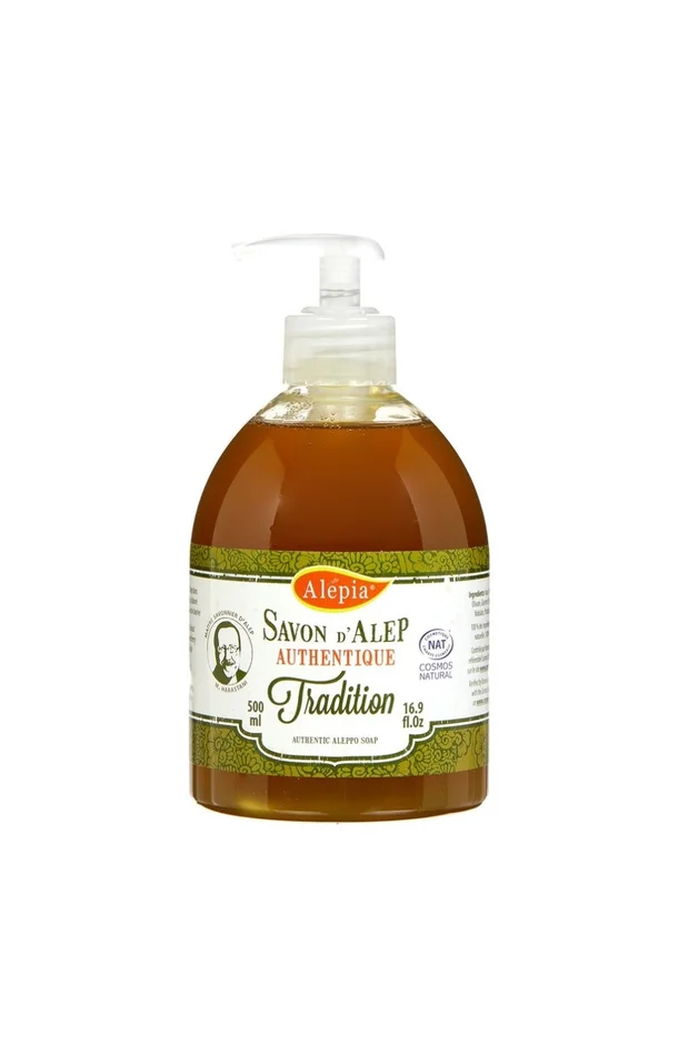 Savon d’Alep liquide authentique tradition – Corps – 500 ml