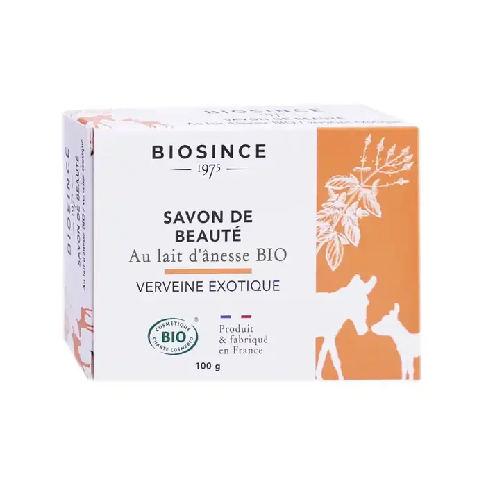 SAVON DE BEAUTÉ BIO VERVEINE EXOTIQUE 100G BIOSINCE 1975
