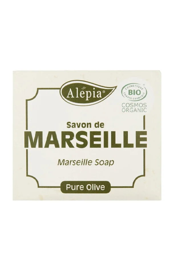 Savon de Marseille – Pure olive bio – Visage, corps & cheveux – 200 g