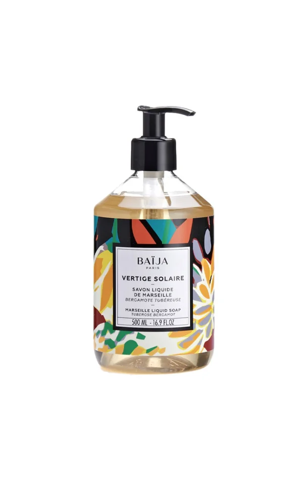 Savon liquide – Vertige solaire – Mains & corps – 500 ml
