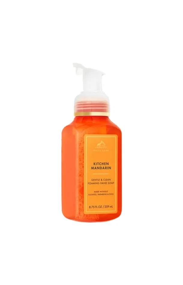 Savon mains moussant – Kitchen Mandarin – Mandarine & thym – Mains – 259 ml