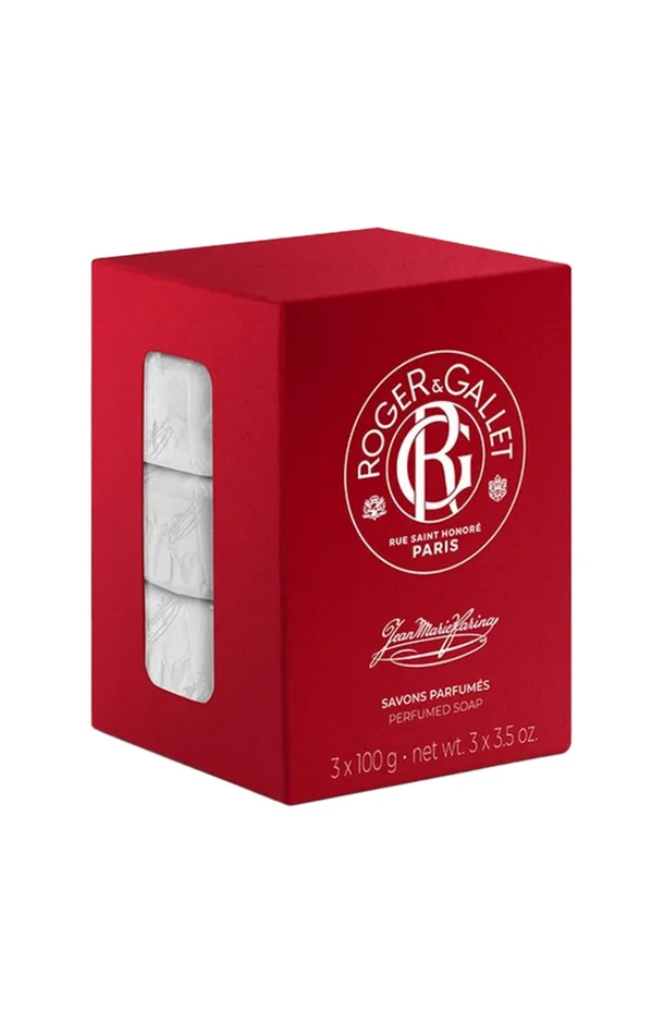 Savons parfumés – Jean-Marie Farina – Corps – Homme – 3 x 100 g