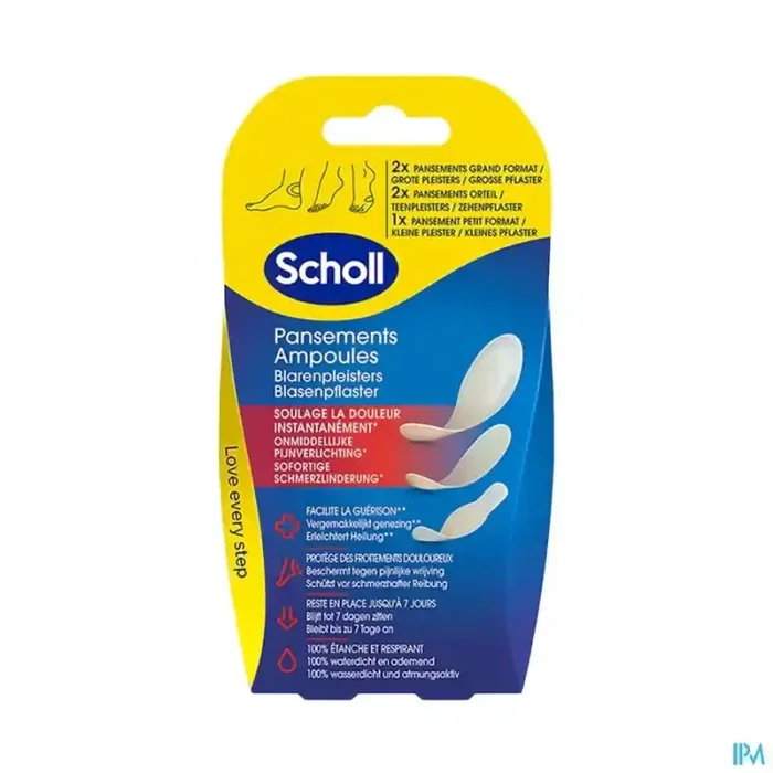 Scholl pansement ampoules mix 5