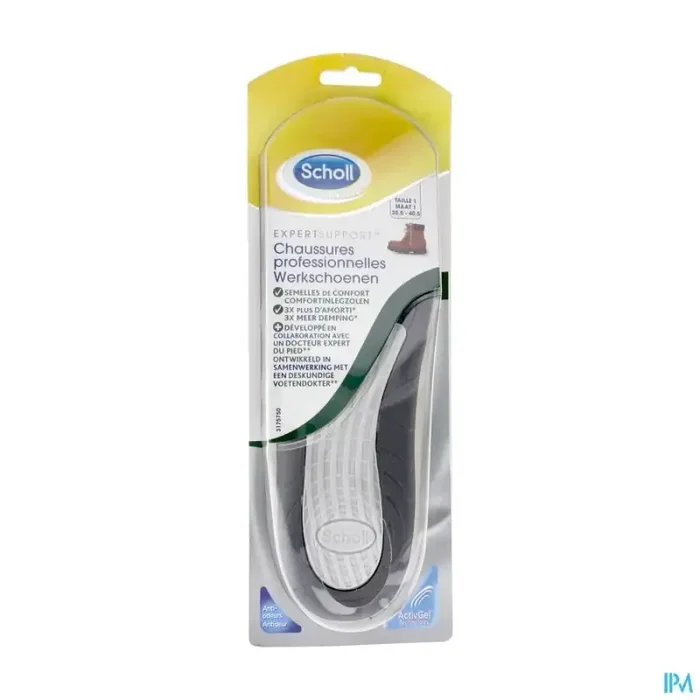 Scholl semelle chaussure professionnelle t1 x2