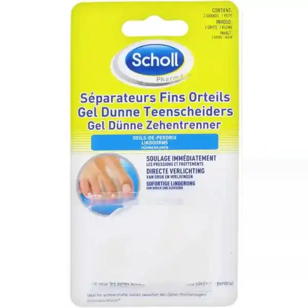 Scholl Séparateurs d‘Orteils Fins