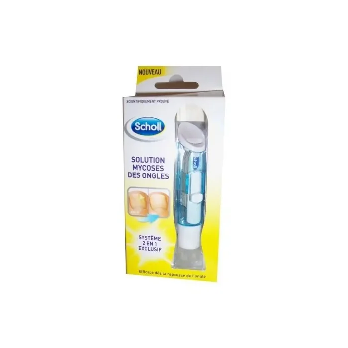 Scholl solution mycoses des ongles 2en1 3,8ml