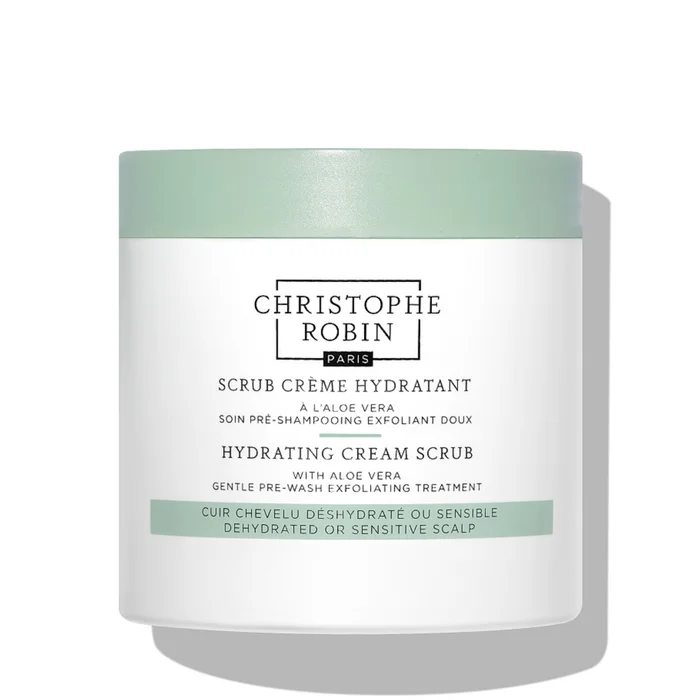Scrub Crème Hydratant – Pré-Shampooing Exfoliant Doux à l’Aloé Vera 250 ml
