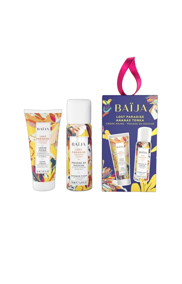 Secret Santa Lost In Paradise – crème mains nourrissante & mousse nettoyante