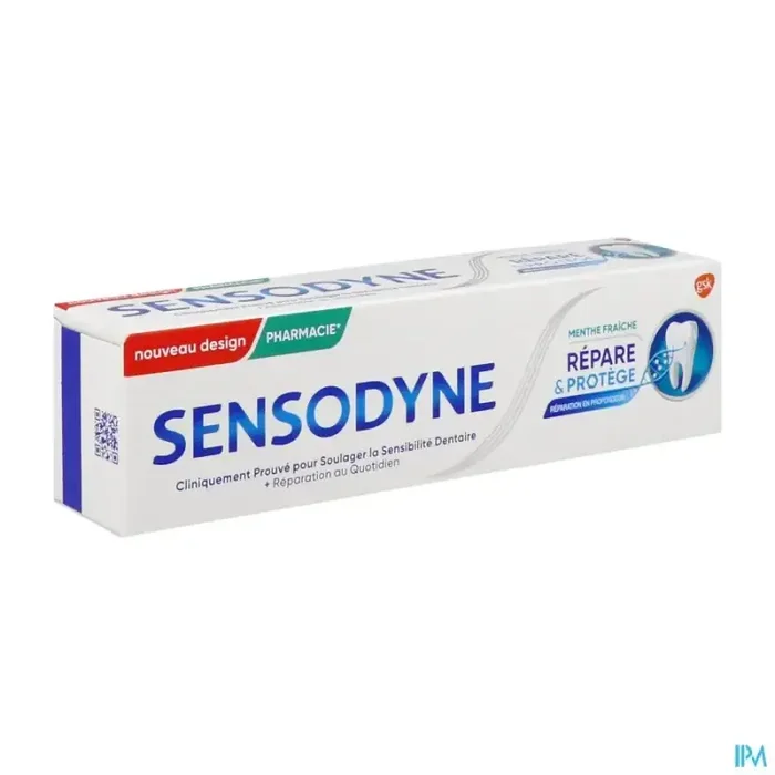 Sensodyne dentifrice repare et protege menthe fraîche 75ml