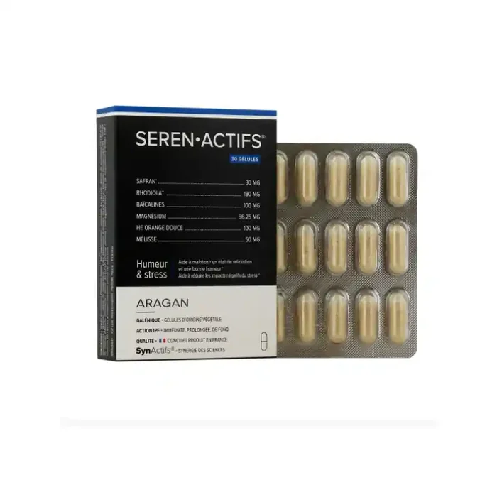 SEREN- ACTIFS 30 GÉLULES ARAGAN