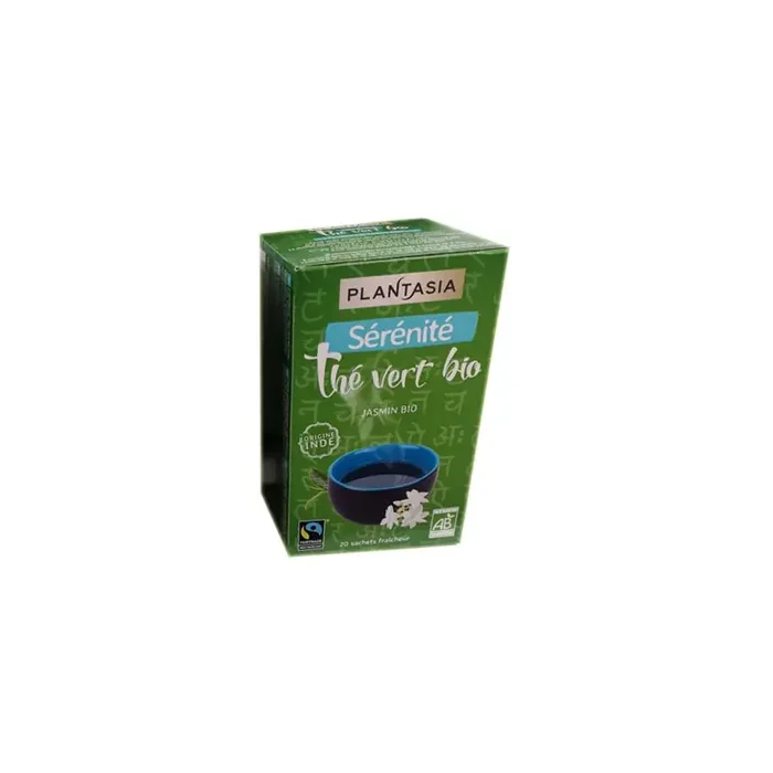 SÉRÉNITÉ THE VERT BIO 20 SACHETS PLANTASIA