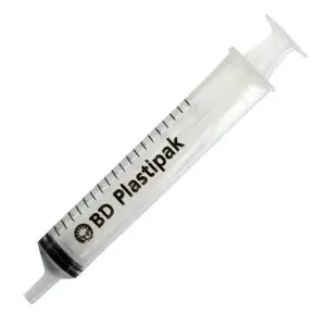 Seringue graduée 3 pièces BD Plastipak Luer Lok – Sans aiguille – 50 ml